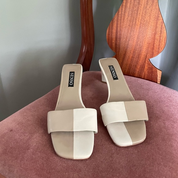 Senso Color-Block Mule Heels - Picture 3 of 4